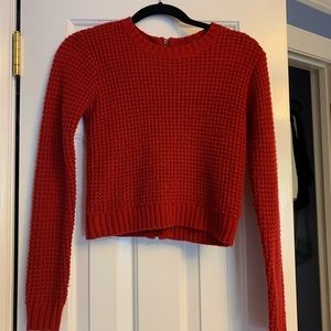 Red sweater